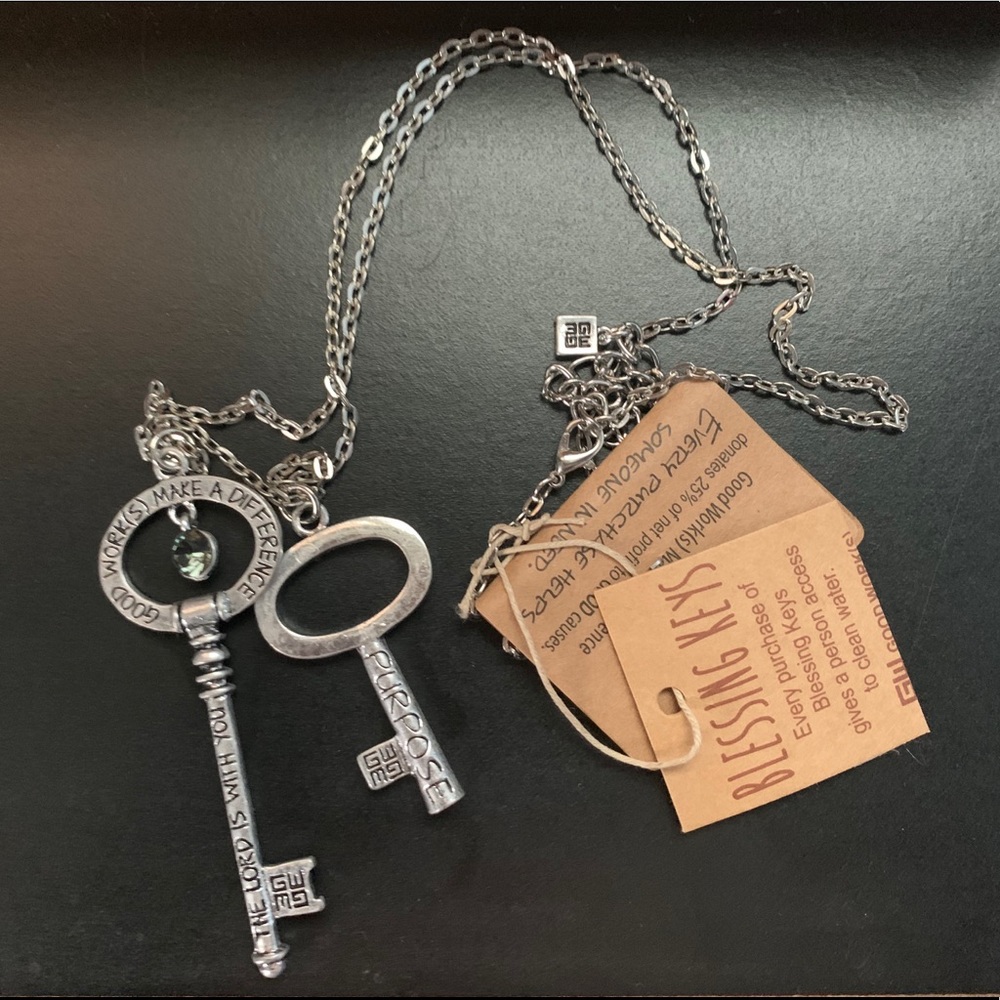 Blessing Keys: Long Key Necklace